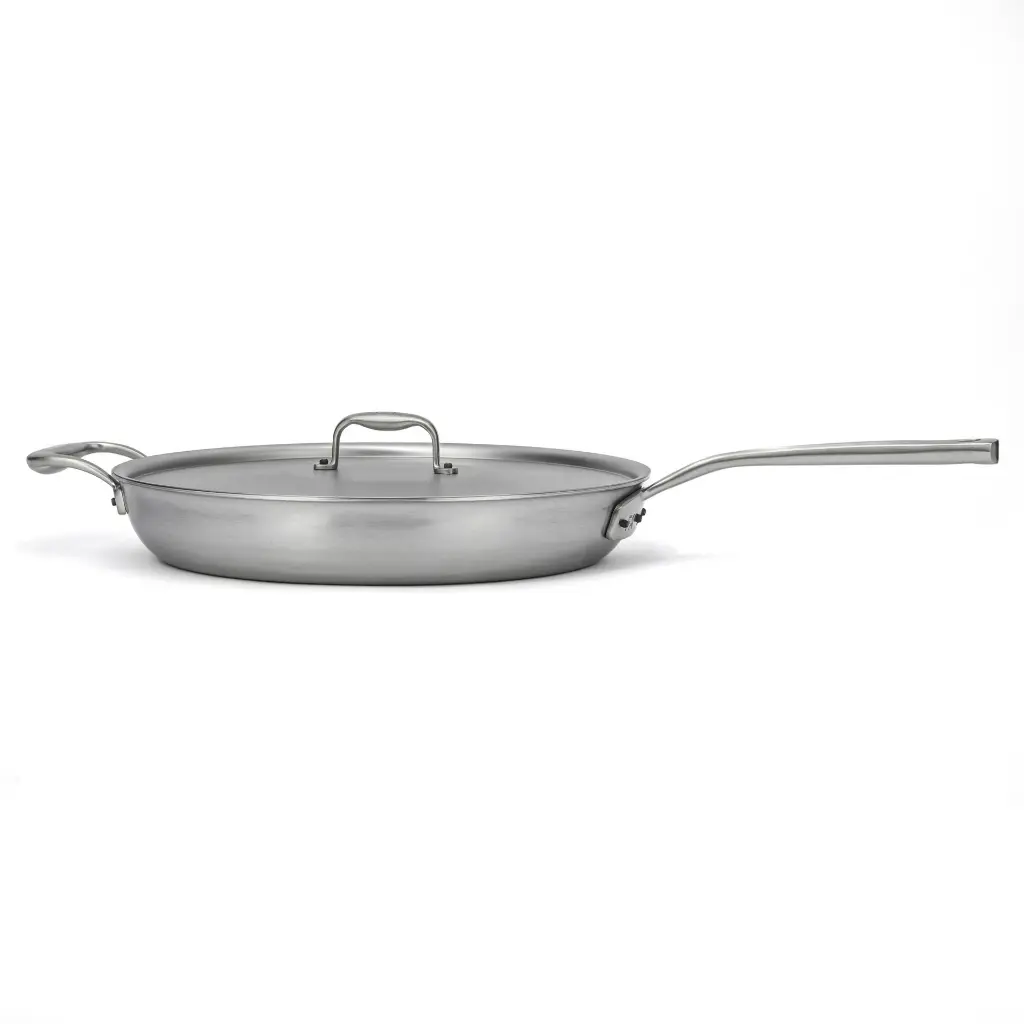 SCS2506SI Frying Pan 32cm with lid 2.webp