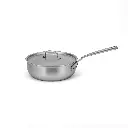 SCS2568SI Saucier spherical 24cm with lid.webp
