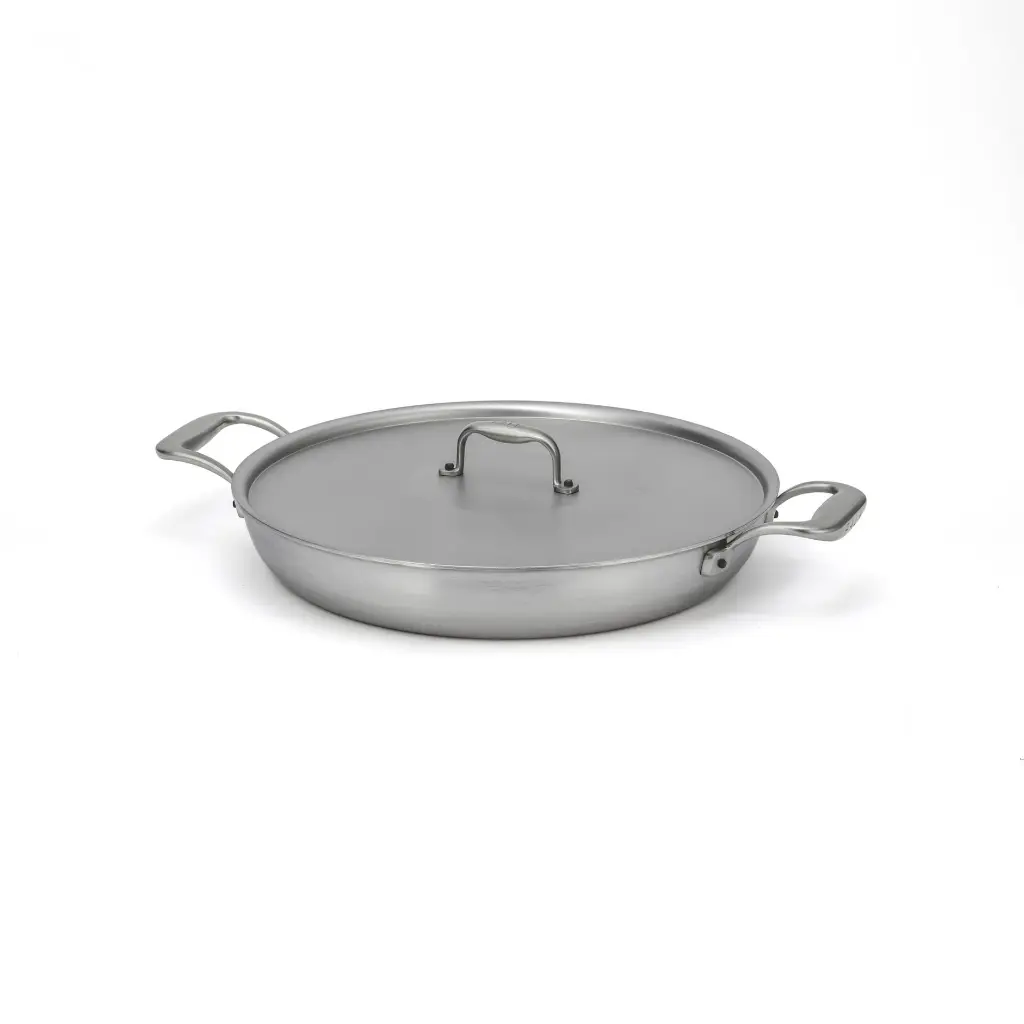 SCS2511SI Rond Gratin Pan 32cm with lid.webp